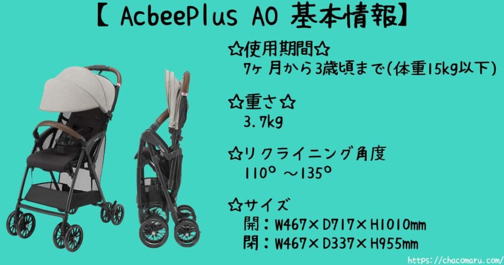 AcbeePlusAO基本情報