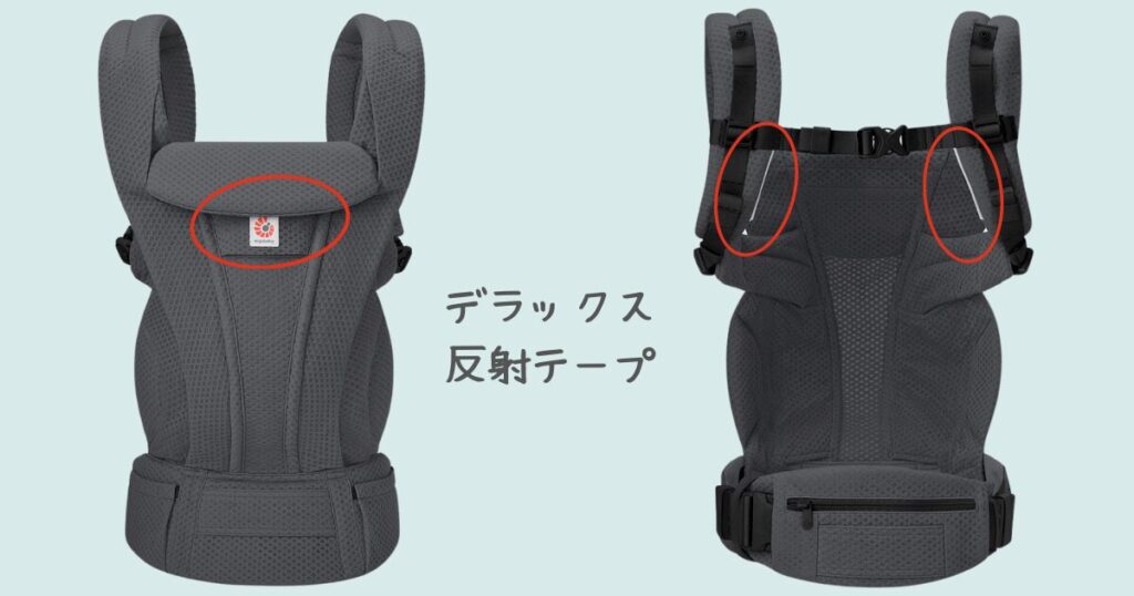 オムニデラックスの反射テープ