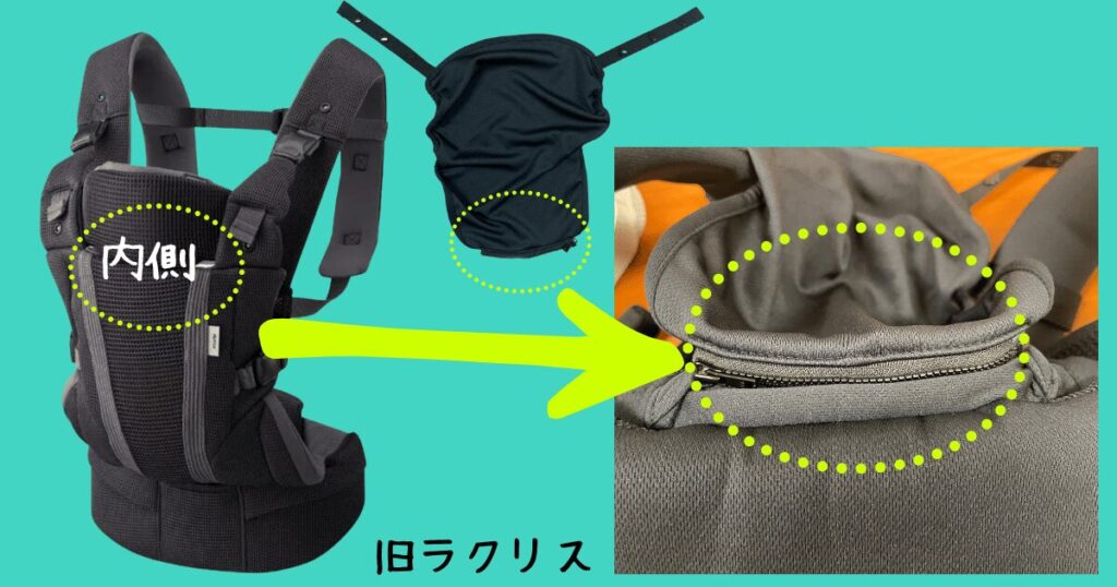 旧ラクリスのおやすみカーテン(ファスナー)