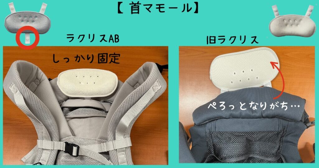 ラクリスABと旧ラクリスの違い(首マモール)