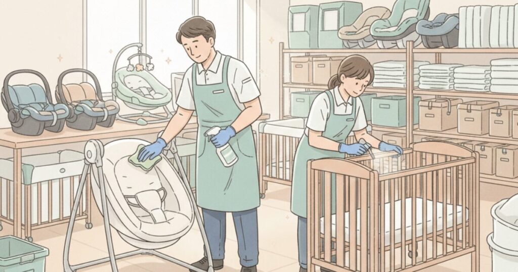 No.1ベビー用品レンタルを販売が勧める理由